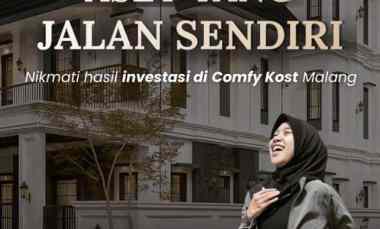 Kost Eksklusif 8 Kamar Area Strategis UB Malang Kota Harga 1M 0812-141