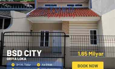 Dijual Rumah Mezzanine Griya Loka BSD