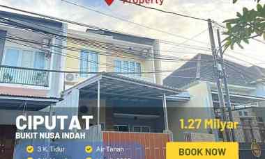 Dijual Rumah Minimalis Bukit Nusa Indah Ciputat