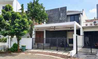dijual rumah minimalis modern di raffles hills cibubur