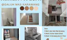 Dijual Rumah Modern Galuh Mas Karawang Murah