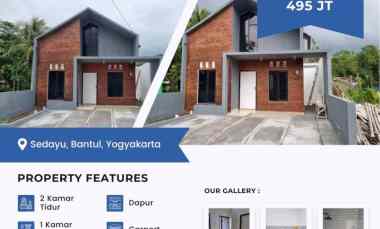 Dijual Rumah Modern Siap Huni di Sedayu Bantul