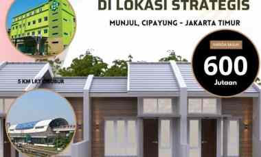 Rumah 2 Lantai Murah Modern Strategis Dikawasan Asri Munjul Cipayung
