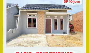 Dijual Rumah Murah, Dp 10 juta, Cicilan 1 juta an