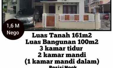 Dijual Rumah Murah Modern Semi Furnished Hook/2 Muka