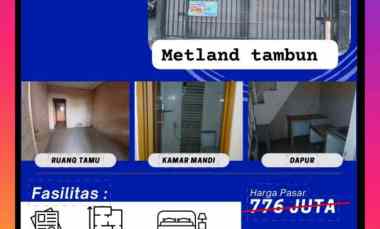 Rumah Dijual di Dijual Rumah Murah Perum Metland tambun Bekasi