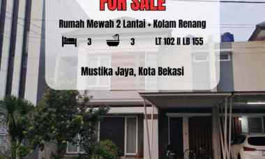 Dijual Rumah Mewah 2 Lantai Kolam Renang Promo Harga Spesial