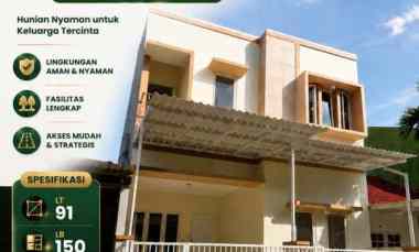 dijual rumah new gress di griya asri pakuwon city