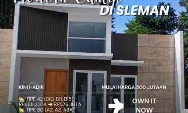 Promo Rumah Jogja Utara Tipe 80 Turun Harga dari Rp1,1 M Jadi Rp799 J