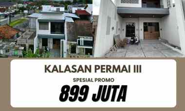 Rumah Modern Siap Huni 2 Lantai 20 meter dari jl. Raya Lpmp