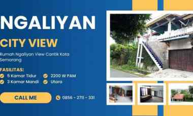 Jual / Sewa Rumah Besar View Kota Karonsih Ngaliyan Semarang