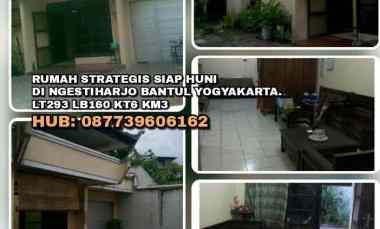 Rumah Strategis Siap Huni Lt293 Lb160 Ngestiharjo Bantul Yogyakarta