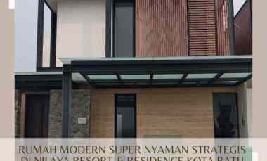 Rumah Mewah Modern Smart Concept di Area Eksklusif Nilaya Resort Res