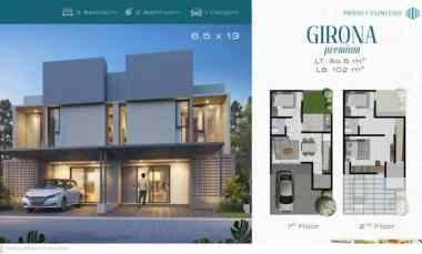 Rumah Baru Prime Hills Estate Kedamean Gresik, 2 Lt, dekat Exit Tol Kl