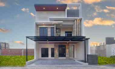 Rumah Baru Mewah 2 Lantai Siap Huni dalam Perumahan Cluster di Pabelan