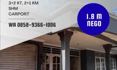 Rumah Pamulang Tangsel dalam Perumahan dekat ke Tol Serpong Cinere