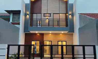 Rumah Baru 2 Lt Scandinavian Style di Pancoran Mas Kota Depok