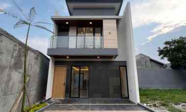Rumah 2 Lantai, dengan Konsep Modern Tropical di Pancoranmas Depok