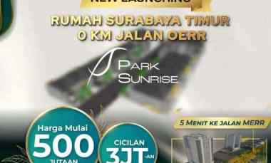 Tanpa DP Rumah 500 jt-an Mepet Nirwana Eksekutif, Surabaya Timur