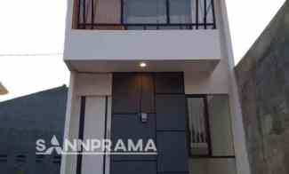 Rumah 2 Lantai Modern Style dalam Cluster di Pengasinan Sawangan
