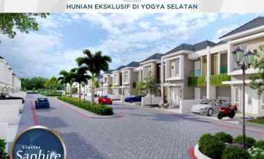 Rumah Baru Modern di Bangunjiwo Regency Cluster Saphire