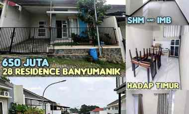Dijual Rumah di Perum 28 Residence Grafika Banyumanik Semarang