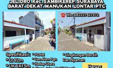 dijual rumah perumahan anggunan jelidro
