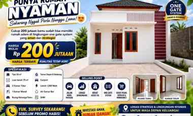 Hunian Strategis Harga Bersahabat, Cocok untuk Keluarga Muda