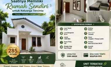 Rumah Pertama yang Nyaman dan Terjangkau di Griya Candi Asri