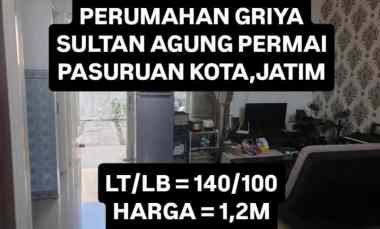 Rumah Dijual di PERUMAHAN GRIYA SULTAN AGUNG PERMAI