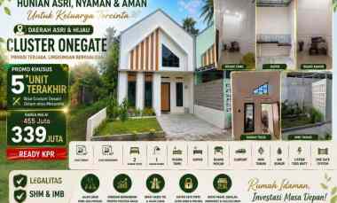 Hunian Asri dengan One Gate System, Cocok untuk Keluarga Muda