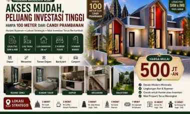 Rumah Modern Bernuansa Jepang, dekat Wisata dan Akses Tol