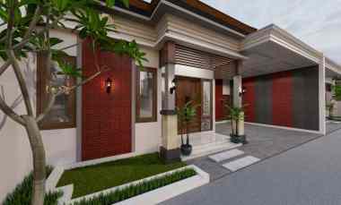 Rumah Desain Bali di Kawasan Elite Palagan Sleman, Mewah dengan Harga