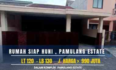 Rumah Bagus Tanah 120 Harga Murah di Komplek Pamulang Estate