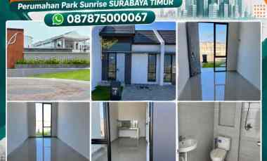 Dijual Murah Rumah Baru Siap Huni Surabaya Timur, Perum Park Sunrise