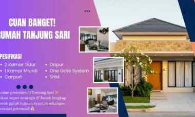 dijual rumah perumahan tanjung sari