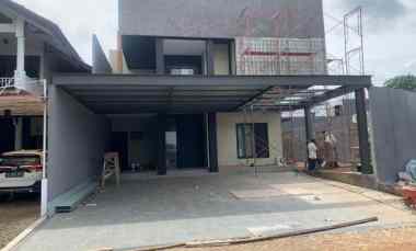 Rumah Mewah Arsitektur Axial Siap Huni - Tangerang Selatan