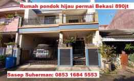 Rumah Shm 2 lantai Siap Huni Pondok Hijau Permai Pengasinan Rawalumbu Bekas