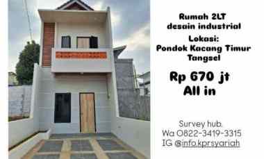 Rumah Dijual di Pondok kacang timur