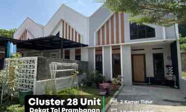 Rumah Baru dalam Perumahan di Timur Candi Prambanan dekat Exit Tol