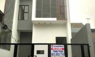 Dijual Cepat Rumah Brand New Minimalis di Pulo Asem, Bisa Nego