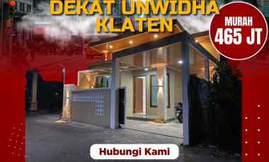 Rumah Siap Huni Minimalis Modern Type Luas Cuma 400 jutaan di Klaten