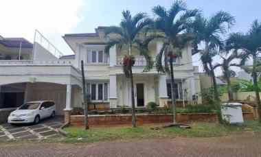 Rumah Design Mediterania Lantai Marmer Puri Sriwedari Cibubur