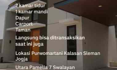 Rumah Dijual Cepat Siap Huni Purwomartani Kalasn 2 Kamar