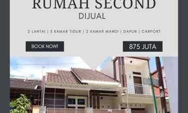 Dijual Rumah Second 2 Lantai Luas dan Nyaman di Kalasan Sleman