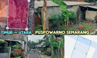 Dijual Tanah dan Bangunan di Puspowarno Sembar Semarang