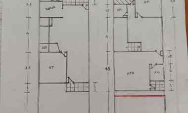 Rumah Baru 2 Lantai Harga 1M-an Area Kenjeran dekat Kaza Mall, Kapas K