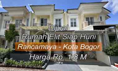 Dijual Cepat Rumah Modern Type Europe di Rancamaya Cluster Summit