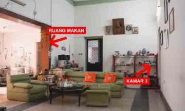 Rumah Usaha Hitung Tanah Raya Kapas Krampung Komersial Area, Cocok untuk