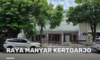 Rumah Raya Manyar Kertoarjo Strategis, Nol Jalan, Bu, Langka